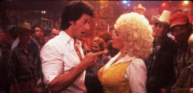 Sylvester Stallone and Dolly Parton